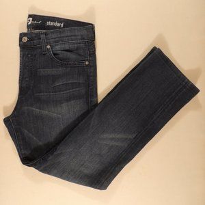 7 For All Mankind Men's Blue Jeans Standard Sz 32